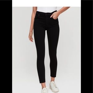 Citizens of Humanity High Rise Skinny Crop black